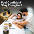 Maca Root Supplement with Ashwagandha supporting energy, confidence, stamina and daily wellness with natural ingredients