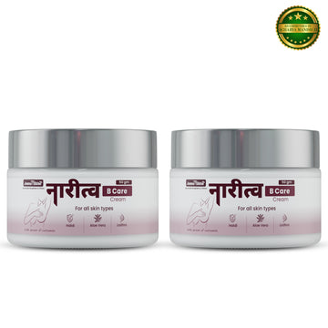 Narirtva B Care Ayurvedic Breast Care Cream pack with Haldi, Aloe Vera and Lodhra for natural skin nourishment and daily care