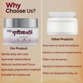 Narirtva B Care Ayurvedic Breast Care Cream comparison showing herbal blend, natural nourishment and gentle daily skin care