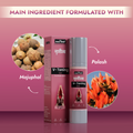 Narirtva V Toning Gel Ayurvedic intimate care formula featuring Majuphal and Palash herbal ingredients for feminine wellness