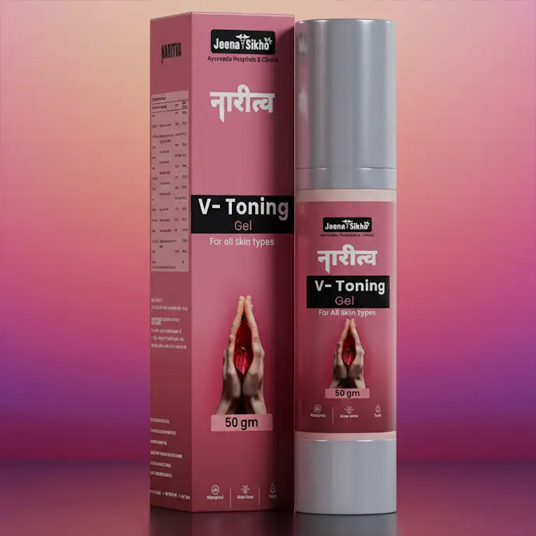 Narirtva V Toning Gel Ayurvedic intimate care gel with Majuphal and Aloe Vera for feminine hygiene and daily external care