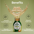 Weight Management Shot benefits include metabolic balance, digestive comfort and support for healthy sugar and insulin levels