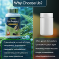 Ojas Forever+ Energy Capsules comparison showing Ayurvedic principles, multiple herbs, plant-based format and routine energy support