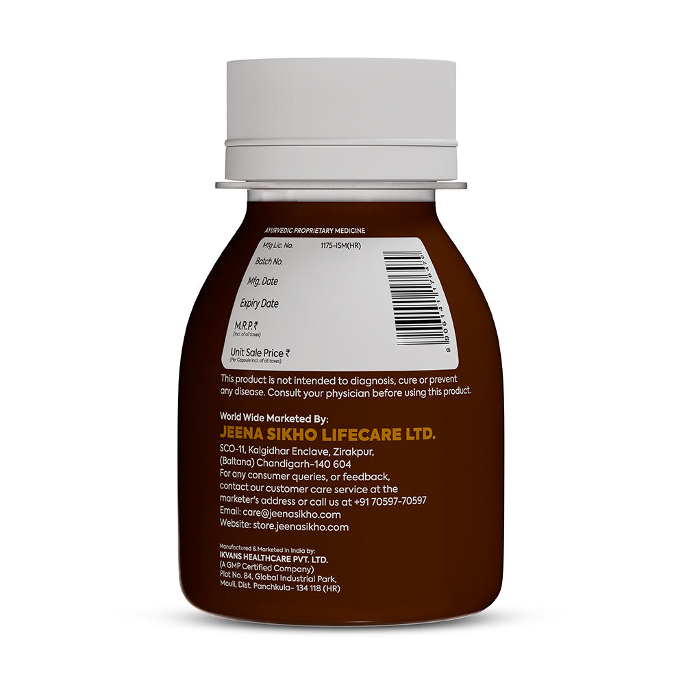 Pre Workout Energy Shot back label showing barcode, marketer details, manufacturer information and product-use disclaimer