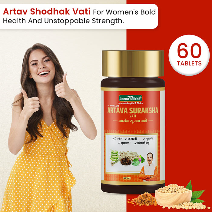 Artava Suraksha Vati | Ayurvedic Women’s Wellness & Menstrual Care Support