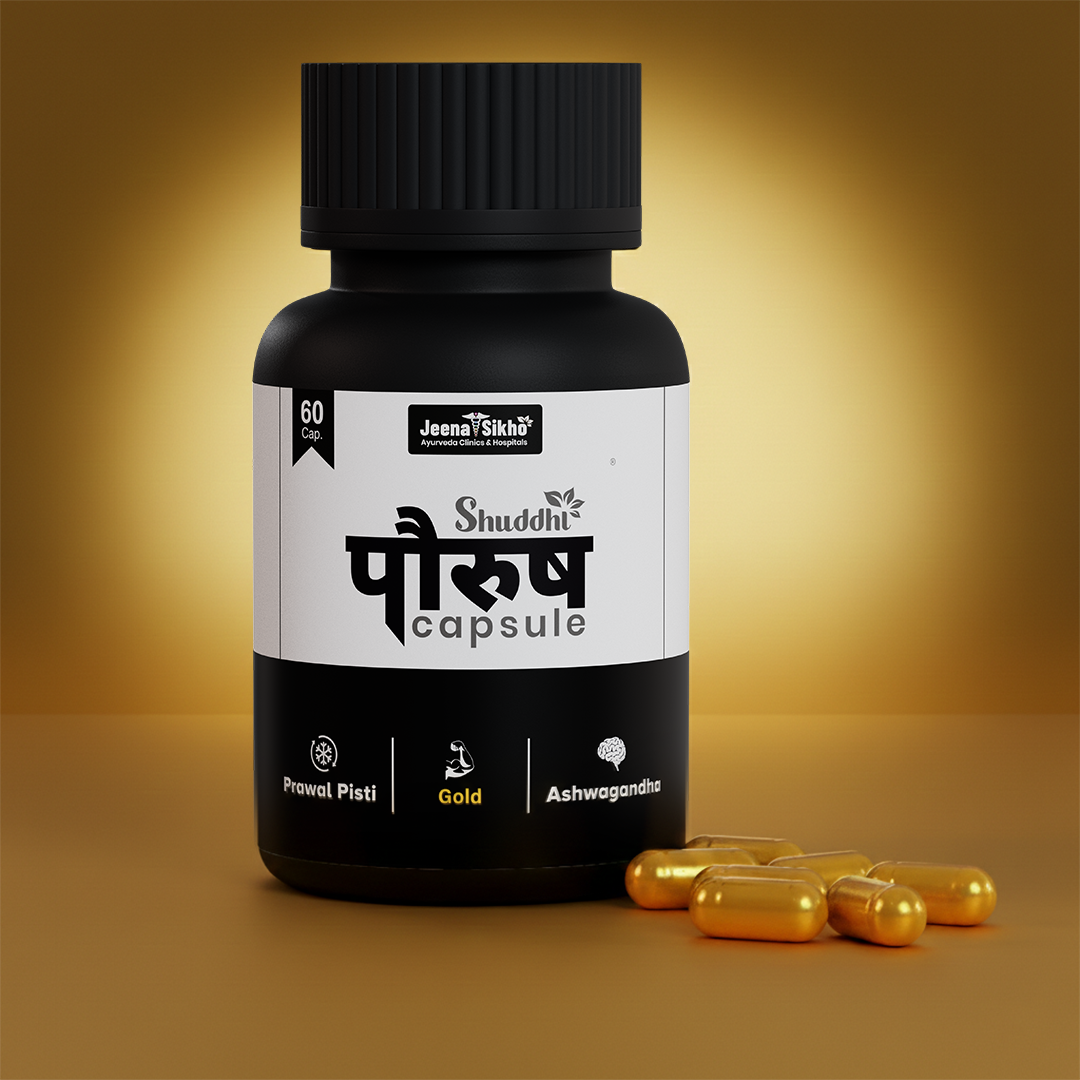 Shuddhi Paurush Capsules for Men | Strength, Stamina & Masculine Vitality Support