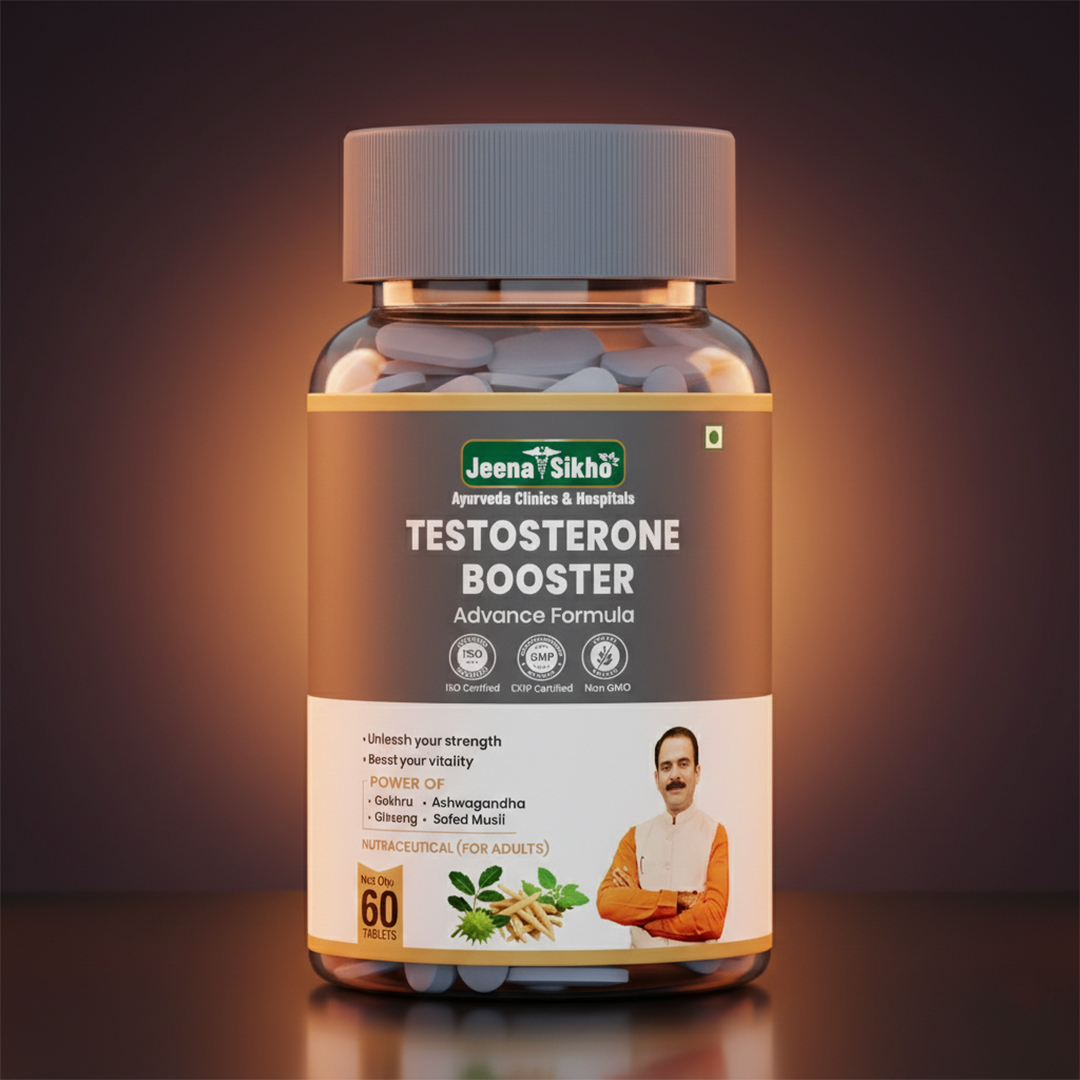 Natural Testo Booster for Men with Herbal Stamina & Vitality Support
