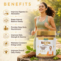 Ras Vital Granules benefits include improved digestion, nourishment, strength, stamina, energy balance and daily vitality support