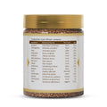 Ras Vital Granules ingredients list showing Ayurvedic herbs, botanical names, quantities and traditional herbal formulation details