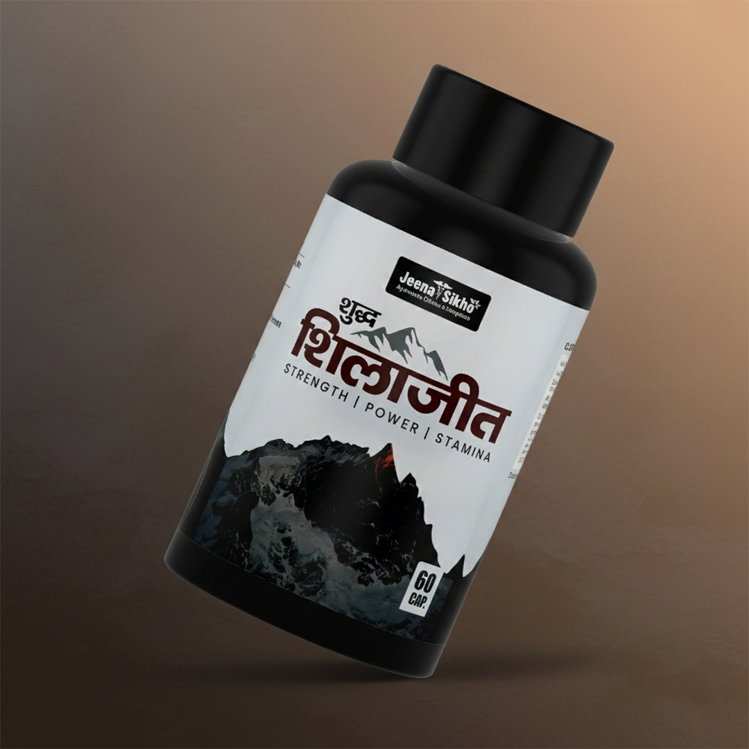 Pure Shilajit Capsules for Strength | Ayurvedic Power, Stamina Builder