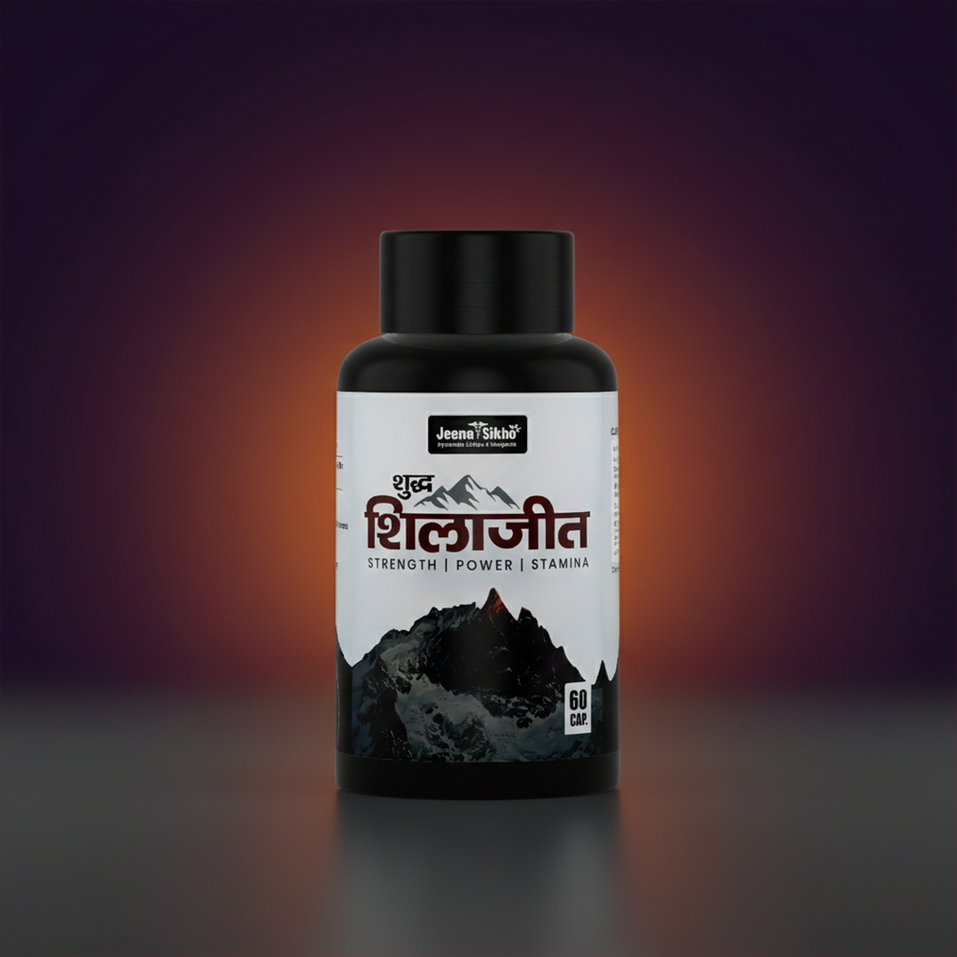 Pure Shilajit Capsules for Strength | Ayurvedic Power, Stamina Builder