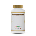 Shudh Shilajit Capsule back label showing purified shilajit composition, 500 mg capsule details and quality certifications