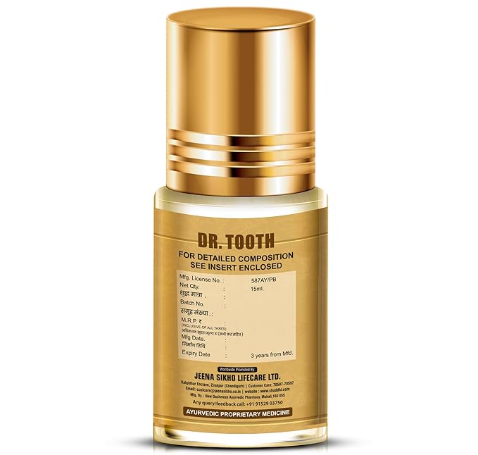 Dr. Tooth Oil | Effective For Dental & Oral Health, 3ml